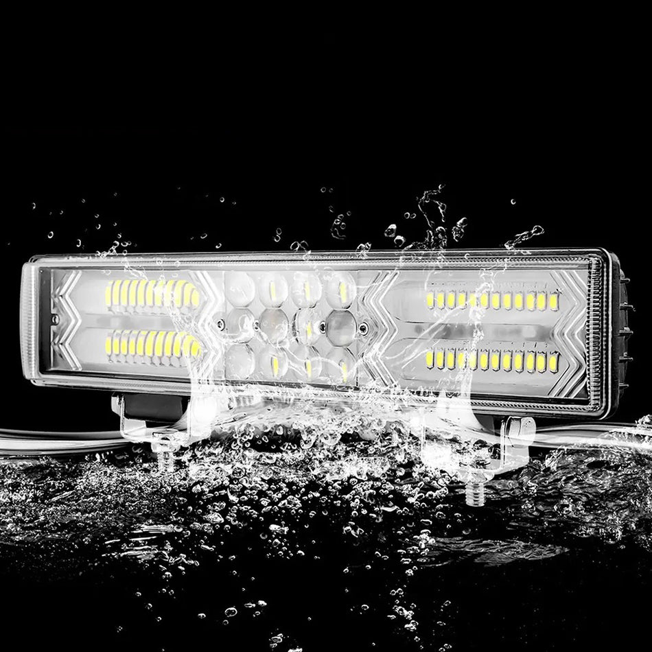 Set 2 Proiectoare auto, 180W/proiector, 60 LED SMD