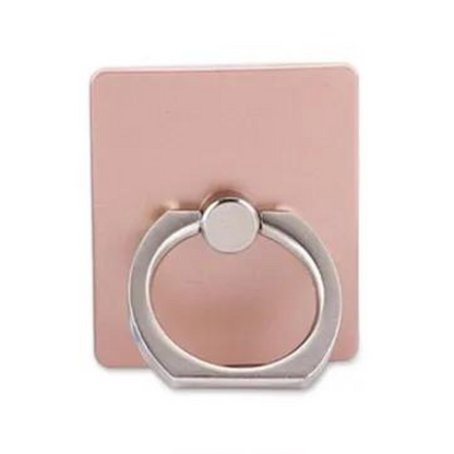 Suport tip inel pentru telefon, metalic, aramiu