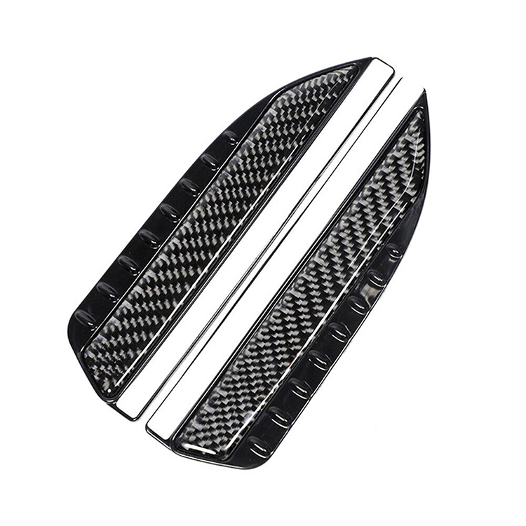 Set 2 x protectie oglinzi auto, fibra de carbon