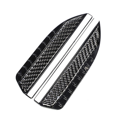 Set 2 x protectie oglinzi auto, fibra de carbon