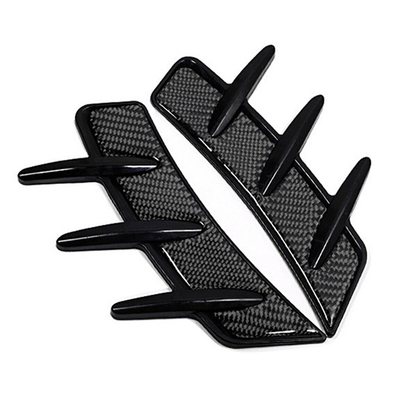 Set 2 x ornament aripi auto, universal, fibra de carbon