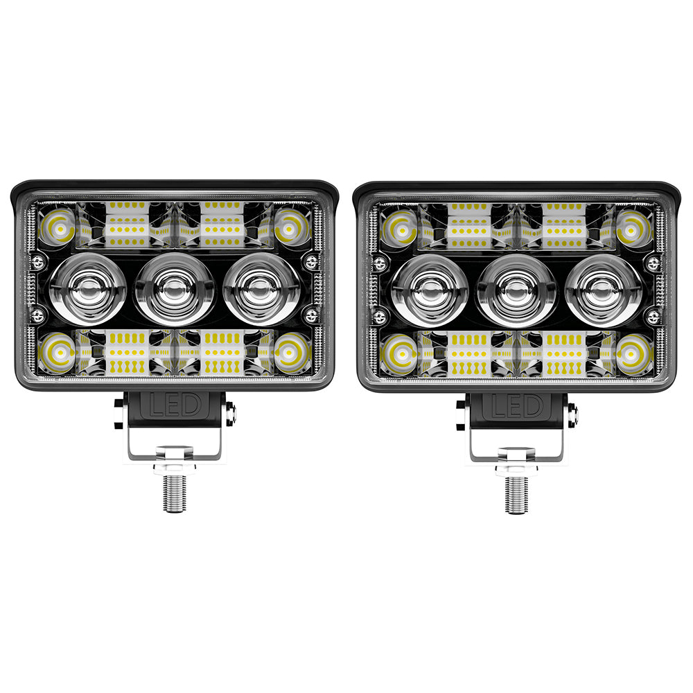 Set 2 Proiectoare auto, 300W/set, 2 faze iluminare