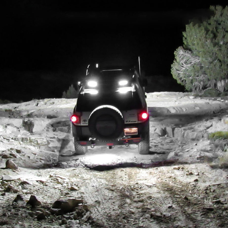 Set 2 Proiectoare auto, 300W/set, 2 faze iluminare