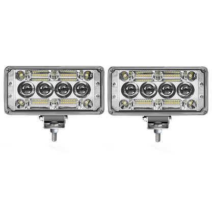 Set 2 Proiectoare auto, 400W/set, 2 faze iluminare