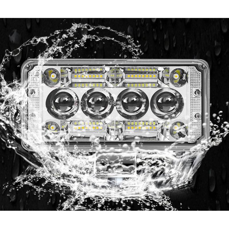 Set 2 Proiectoare auto, 400W/set, 2 faze iluminare