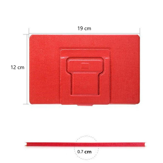 Ecran lupa marire imagine telefon, rosu