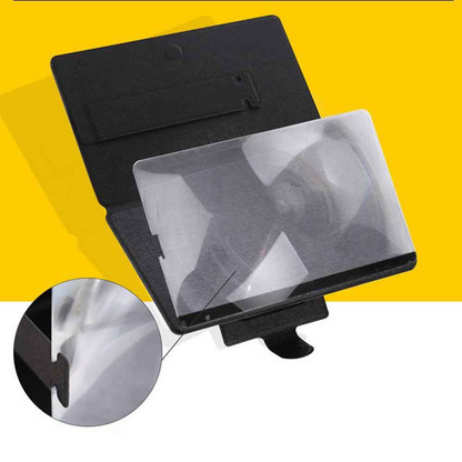 Ecran lupa marire imagine telefon, negru