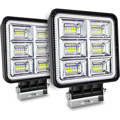 Set 2 x proiectoare auto LED, 144W/set, 10/30V
