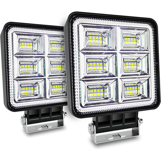 Set 2 x proiectoare auto LED, 144W/set, 10/30V