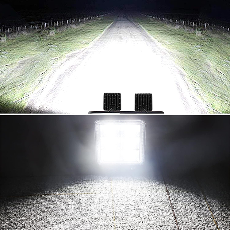 Set 2 x proiectoare auto LED, 144W/set, 10/30V