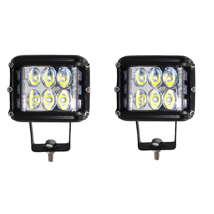 Set 2 x proiectoare auto LED, 144W/set, 6500K
