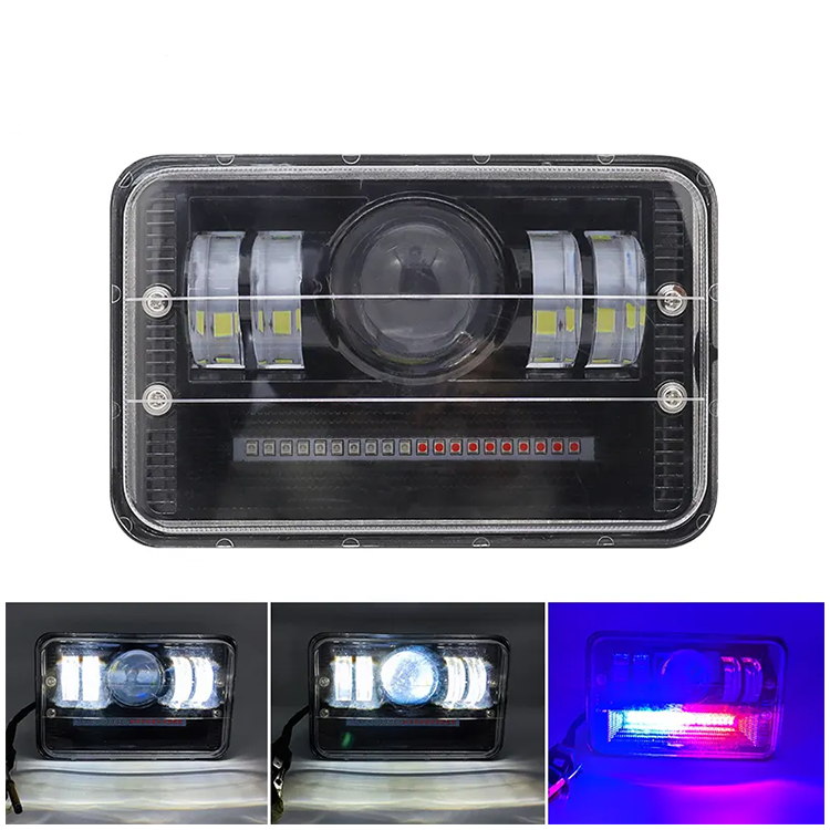 Set 2 x proiectoare auto LED lupa, 240W/set, 14000 lumeni