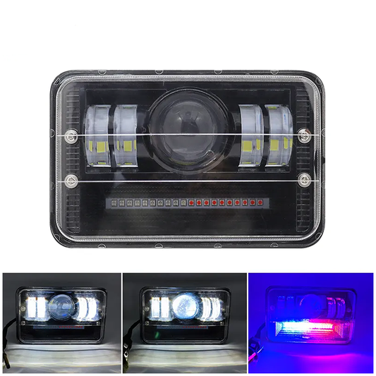 Set 2 x proiectoare auto LED lupa, 240W/set, 14000 lumeni