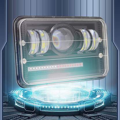 Set 2 x proiectoare auto LED lupa, 240W/set, 14000 lumeni