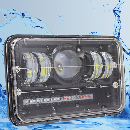 Set 2 x proiectoare auto LED lupa, 240W/set, 14000 lumeni