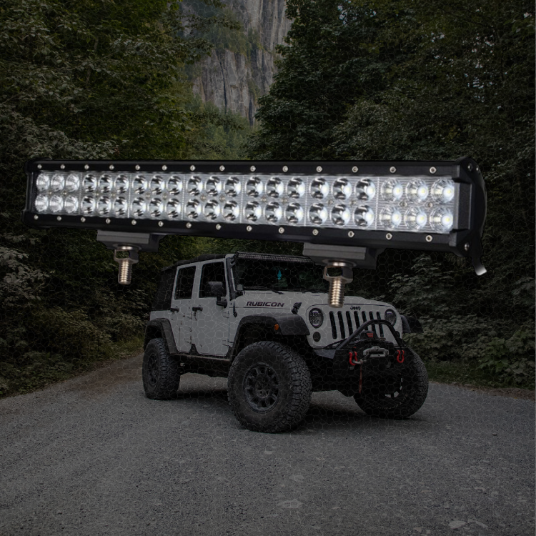 Proiector auto LED 252W, Offroad, 42LED, 6500K, IP67