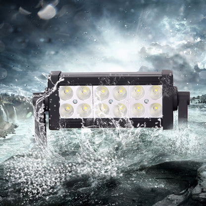 Set 2 proiectoare auto LED cu suport, 120W/set, 12 LED, 12/36V