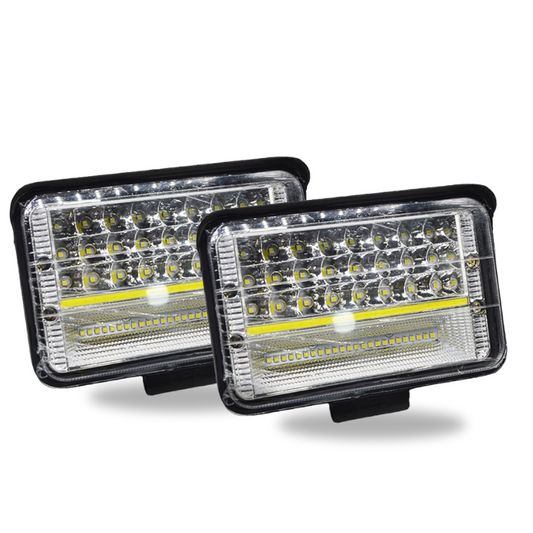 Set 2 x proiectoare auto 56LED, 210W/set, 6000K, 10/30V, IP68