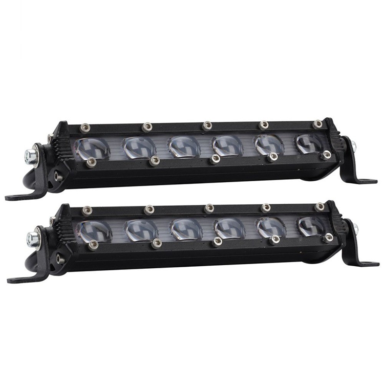 Set 2 x proiectoare auto 6LED lupa, 96W/set