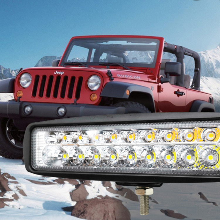 Set 2 x proiectoare auto 18LED, 120W/set, 10/30V