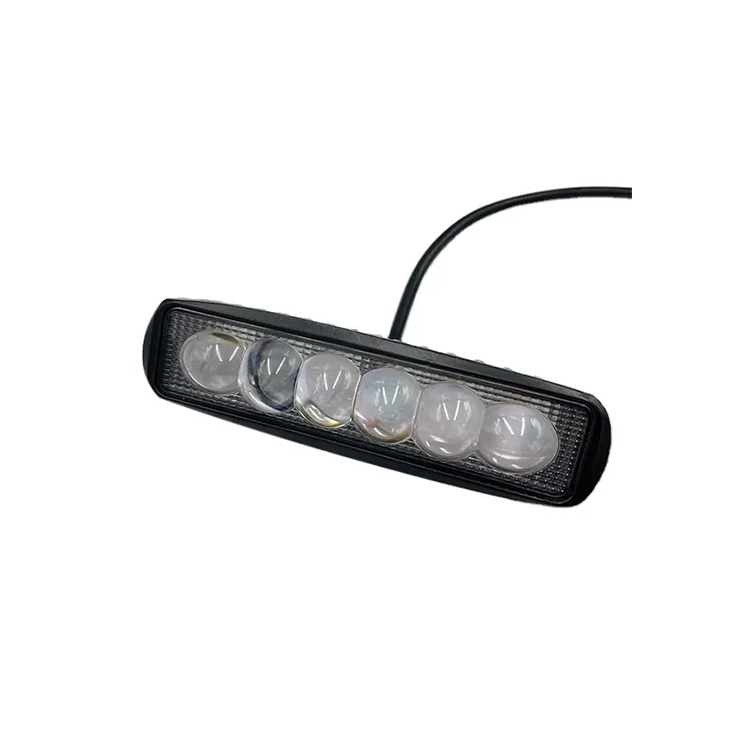 Set 2 x proiectoare auto LED, 48W/proiector, 10/30V, lupa, 6LED