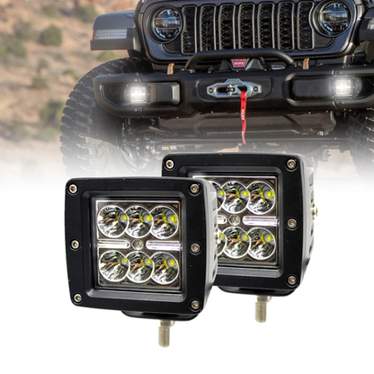 Set 2 x proiectoare auto LED 130W/set, 6500K, 10/30V