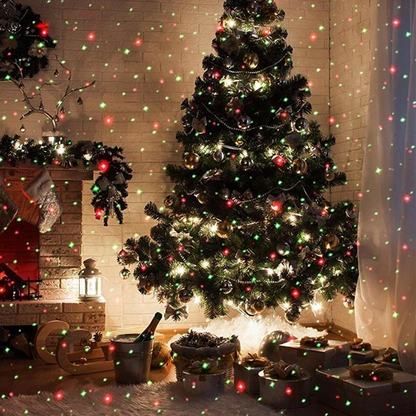 Proiector rosu verde, metalic, 110/220V, rosu/verde