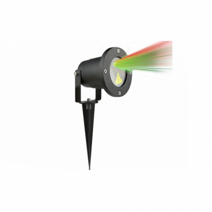 Proiector rosu verde, metalic, 110/220V, rosu/verde