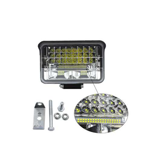 Set 2 proiectoare 48LED, 2 faze, 288W/set, lumina combo, 9/32V