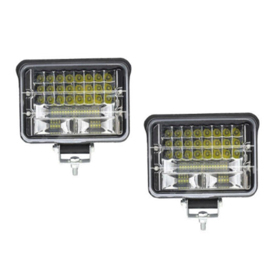 Set 2 proiectoare 48LED, 2 faze, 288W/set, lumina combo, 9/32V