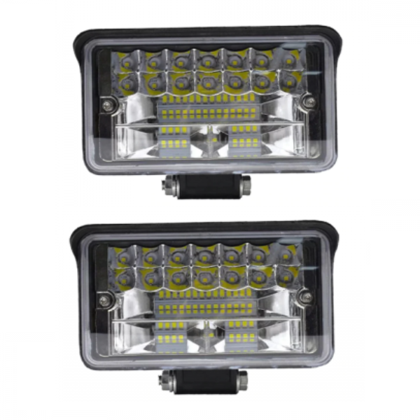 Set 2 proiectoare 30LED, 2 faze, 216W/set, lumina combo, 9/32V
