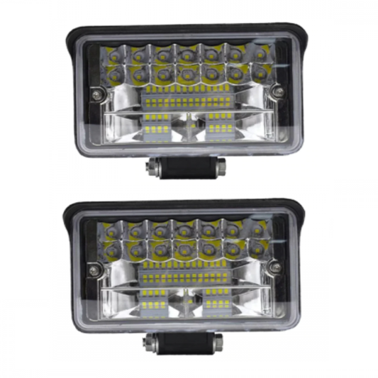 Set 2 proiectoare 30LED, 2 faze, 216W/set, lumina combo, 9/32V