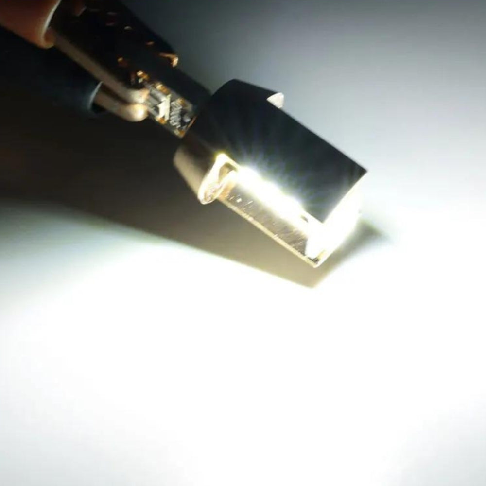 Set 2 becuri auto LED 18SMD, T10 W5W, canbus, 6000K, 12V, 1000lm