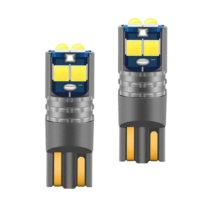 Set 2 x Becuri auto T10 W5W 6SMD, 10W, 6000K, 1920lm, 12/24V