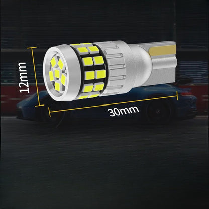 Set 2 becuri LED 30SMD, canbus, 12V, W5W, 3600lm/set, 6000K