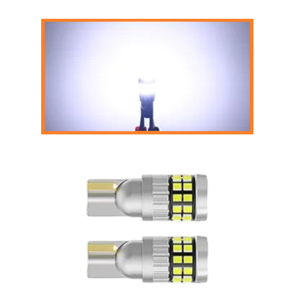 Set 2 becuri LED 30SMD, canbus, 12V, W5W, 3600lm/set, 6000K