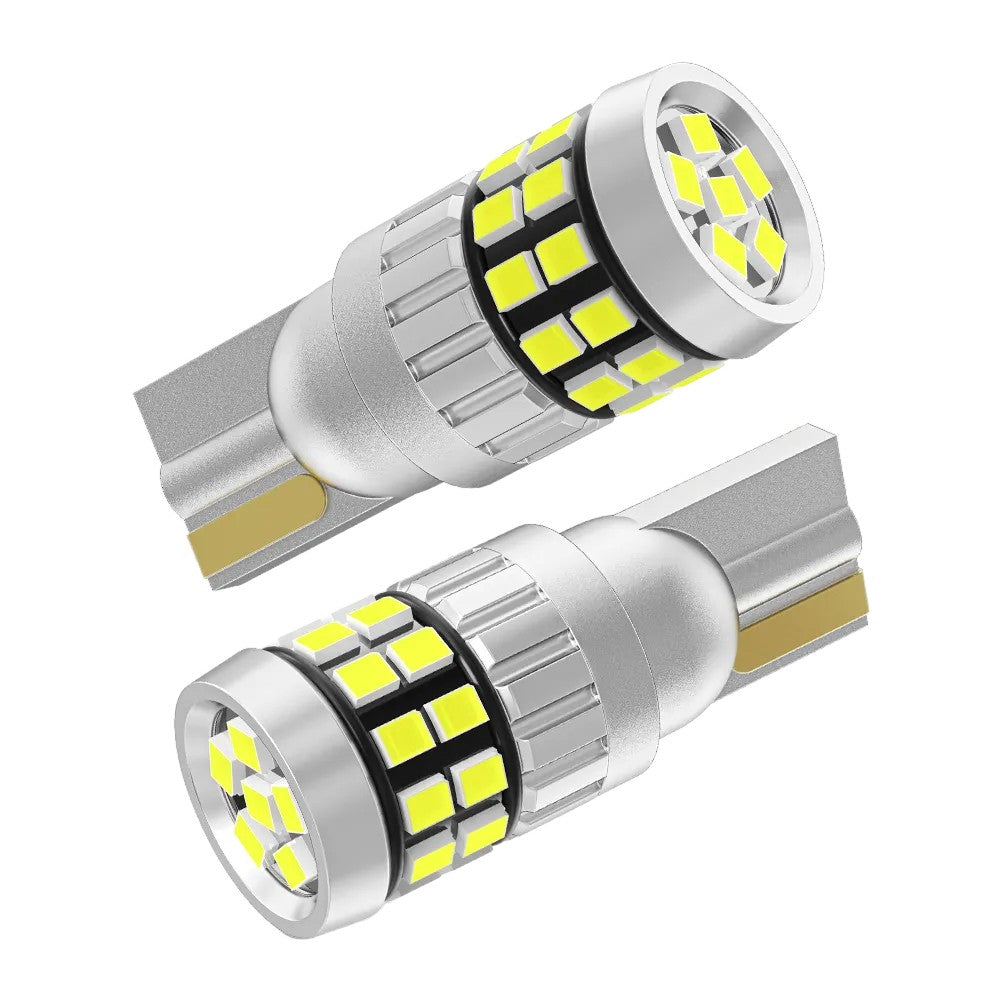 Set 2 becuri LED 30SMD, canbus, 12V, W5W, 3600lm/set, 6000K