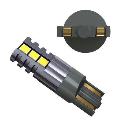 Set 2 becuri LED 6SMD 12W/set, 12V, T10 W5W, 6500K