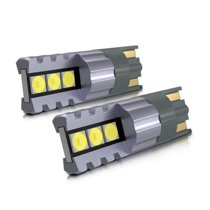 Set 2 becuri LED 6SMD 12W/set, 12V, T10 W5W, 6500K