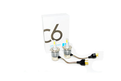 Set 2 x becuri auto LED H4, 72W/set, universale, 72LED