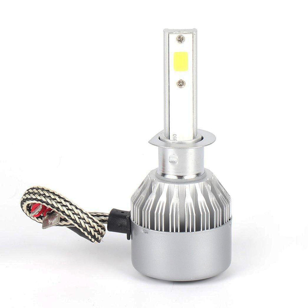 Set 2 becuri auto LED, H1, 6000K, 72W/set, 48LED