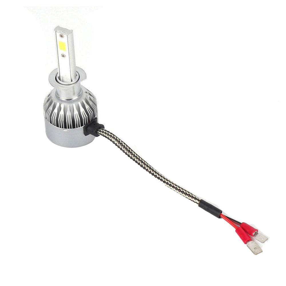 Set 2 becuri auto LED, H1, 6000K, 72W/set, 48LED