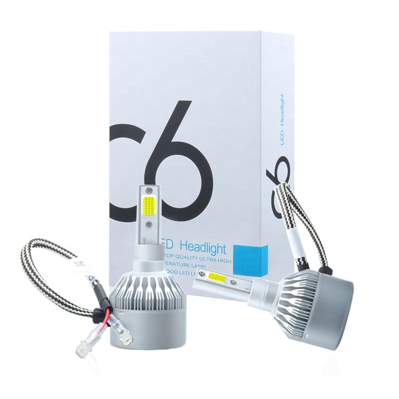 Set 2 becuri auto LED, H1, 6000K, 72W/set, 48LED