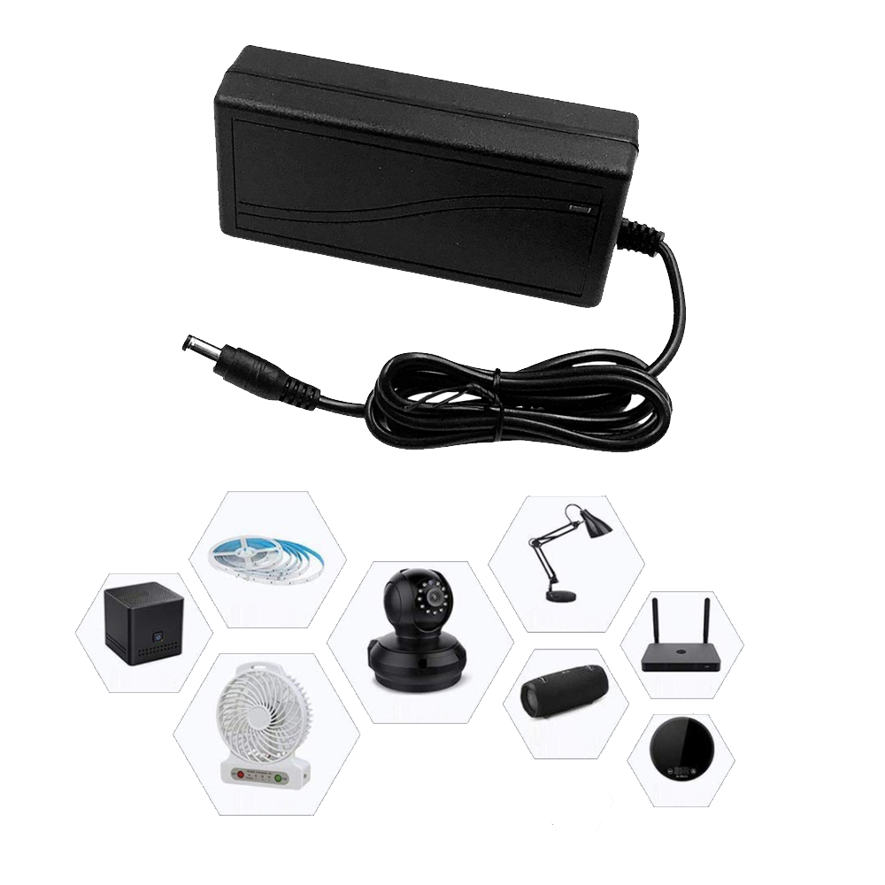 Alimentator universal AC/DC 12V/5A, 195cm, mufa 2.1mm