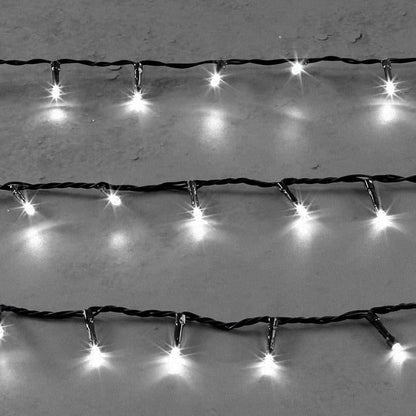 Instalatie luminoasa, 16 metri, 200LED, alb rece