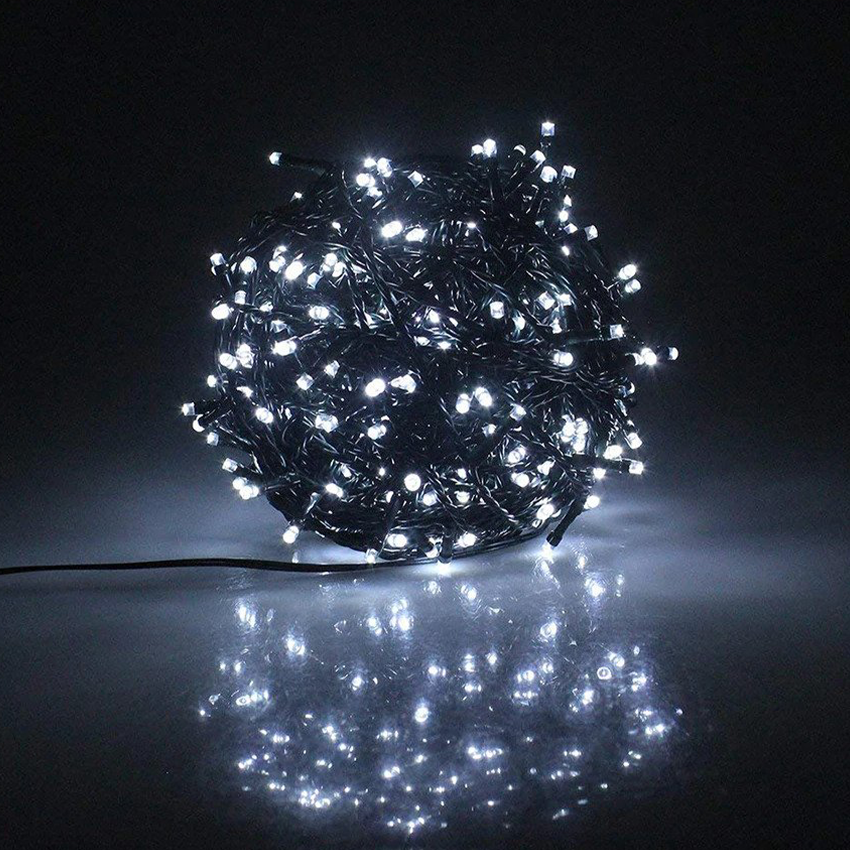 Instalatie liniara luminoasa, 36 metri, 500LED, alb rece