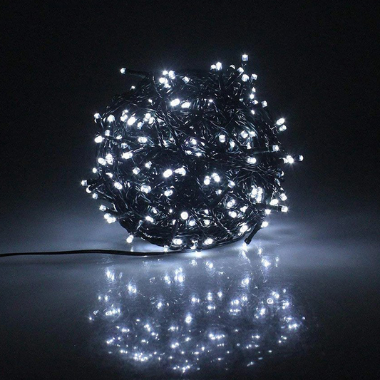 Instalatie liniara luminoasa, 36 metri, 500LED, alb rece