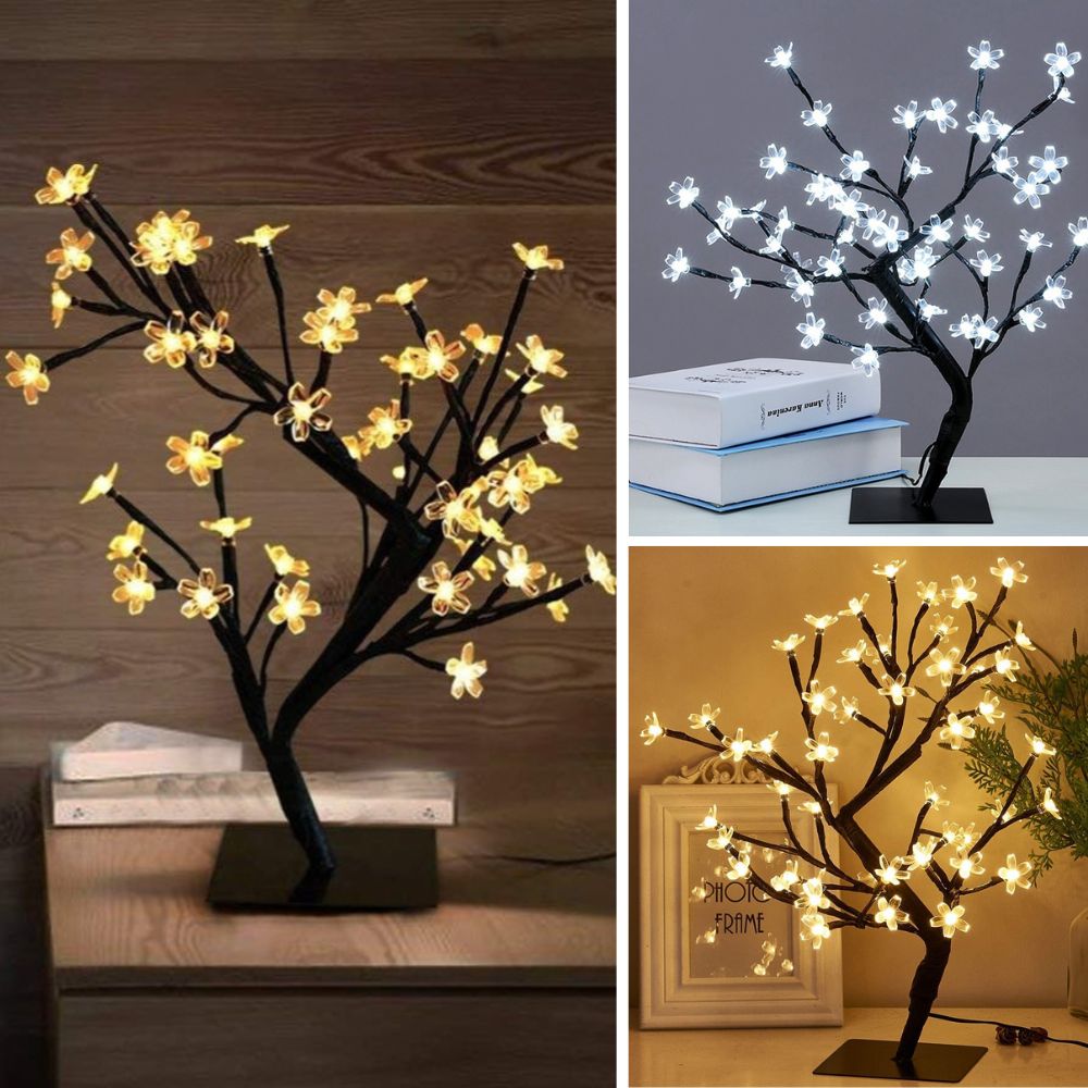 Pomisor de sarbatoare cu 36 Leduri, 45 cm, 2 modele