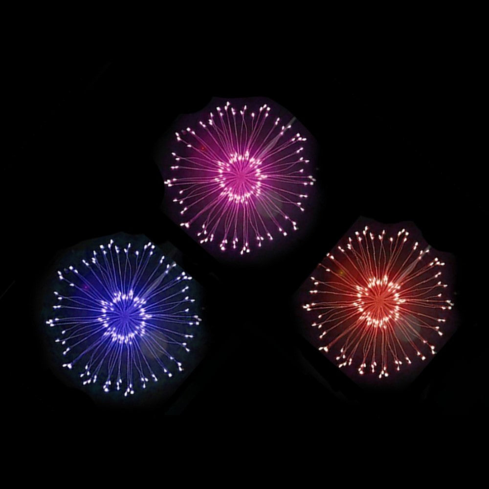 Lampa decorativa tip artificii, 100LED, 3 modele