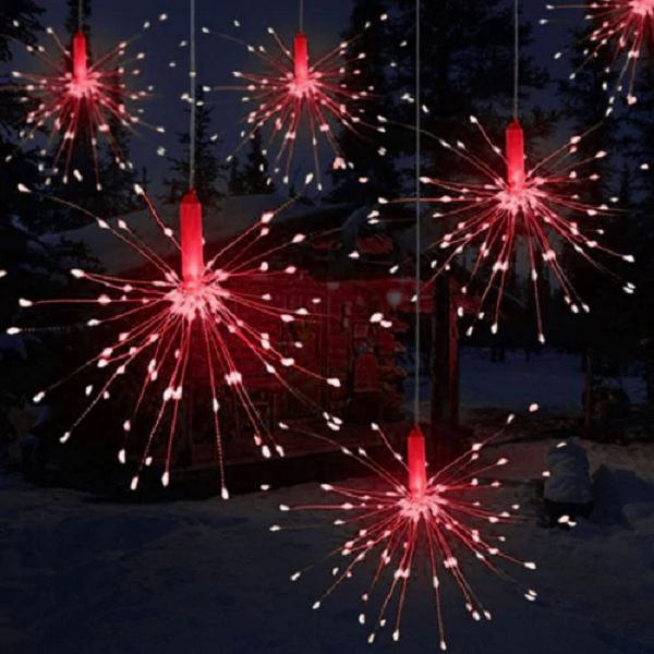 Lampa decorativa tip artificii, 100LED, 3 modele